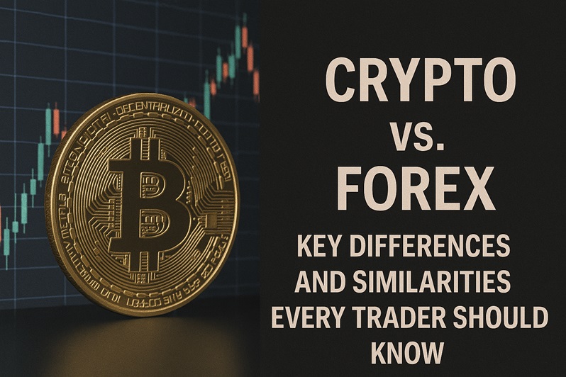 Crypto vs. Forex - Key Differences and Similarities Every Trader Should Know